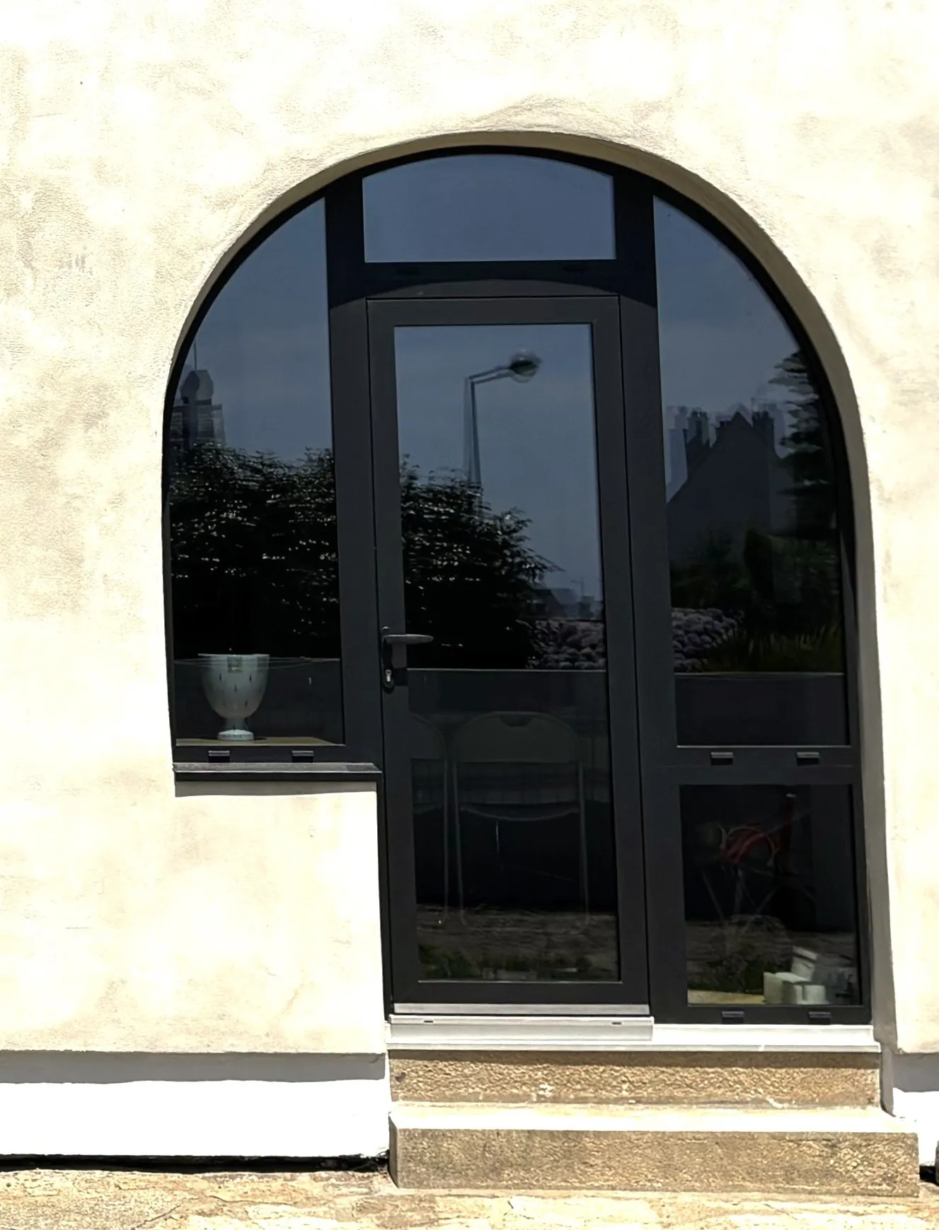 Porte cintrée